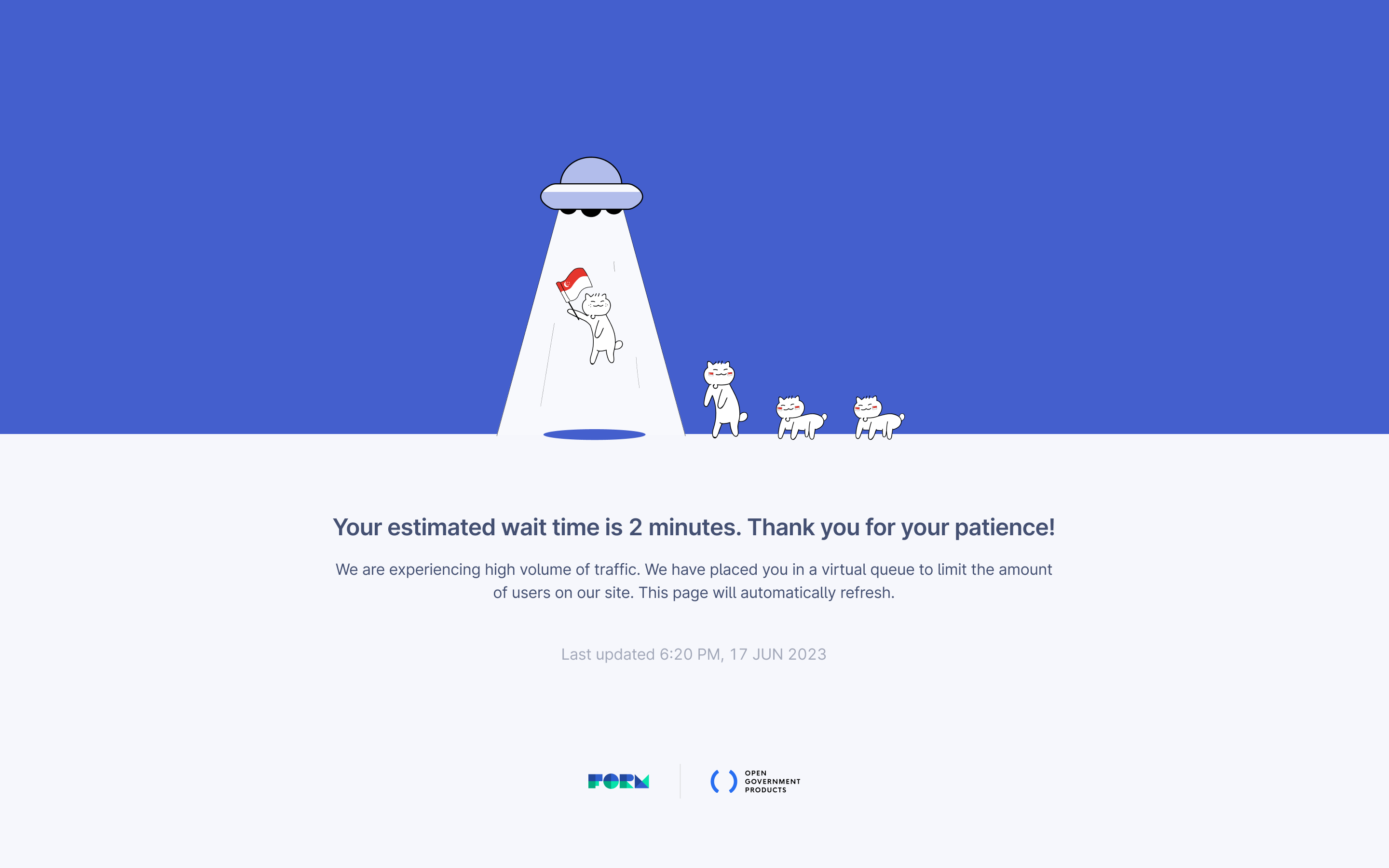 Screenshot of Waiting Room
