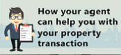 How your agent can help you with your property transaction